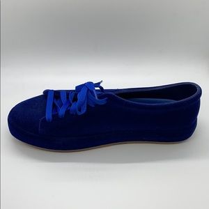 Flocked Blue Melissa Sneakers Size 9